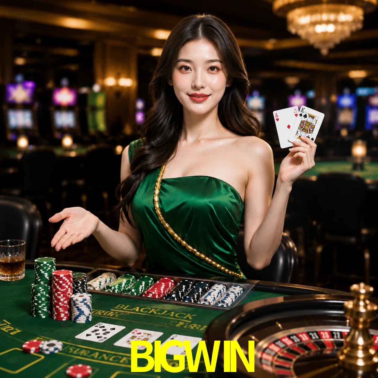 Conta BIGWIN sincronizada site e app
