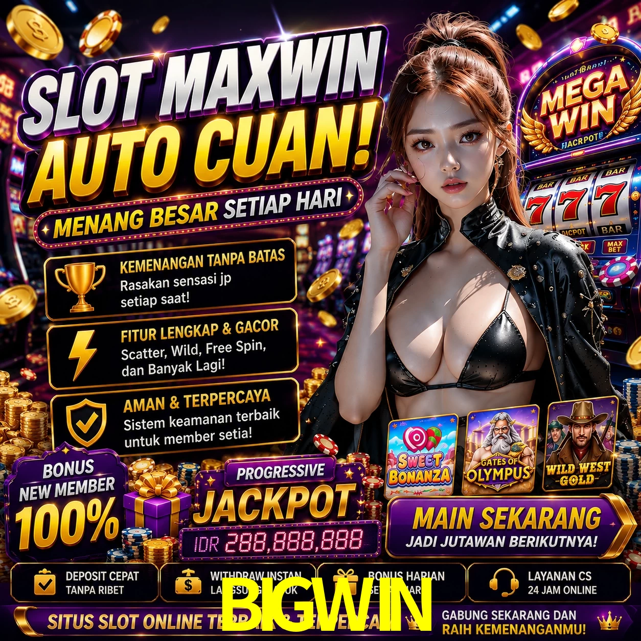 Programa VIP BIGWIN - benefícios exclusivos